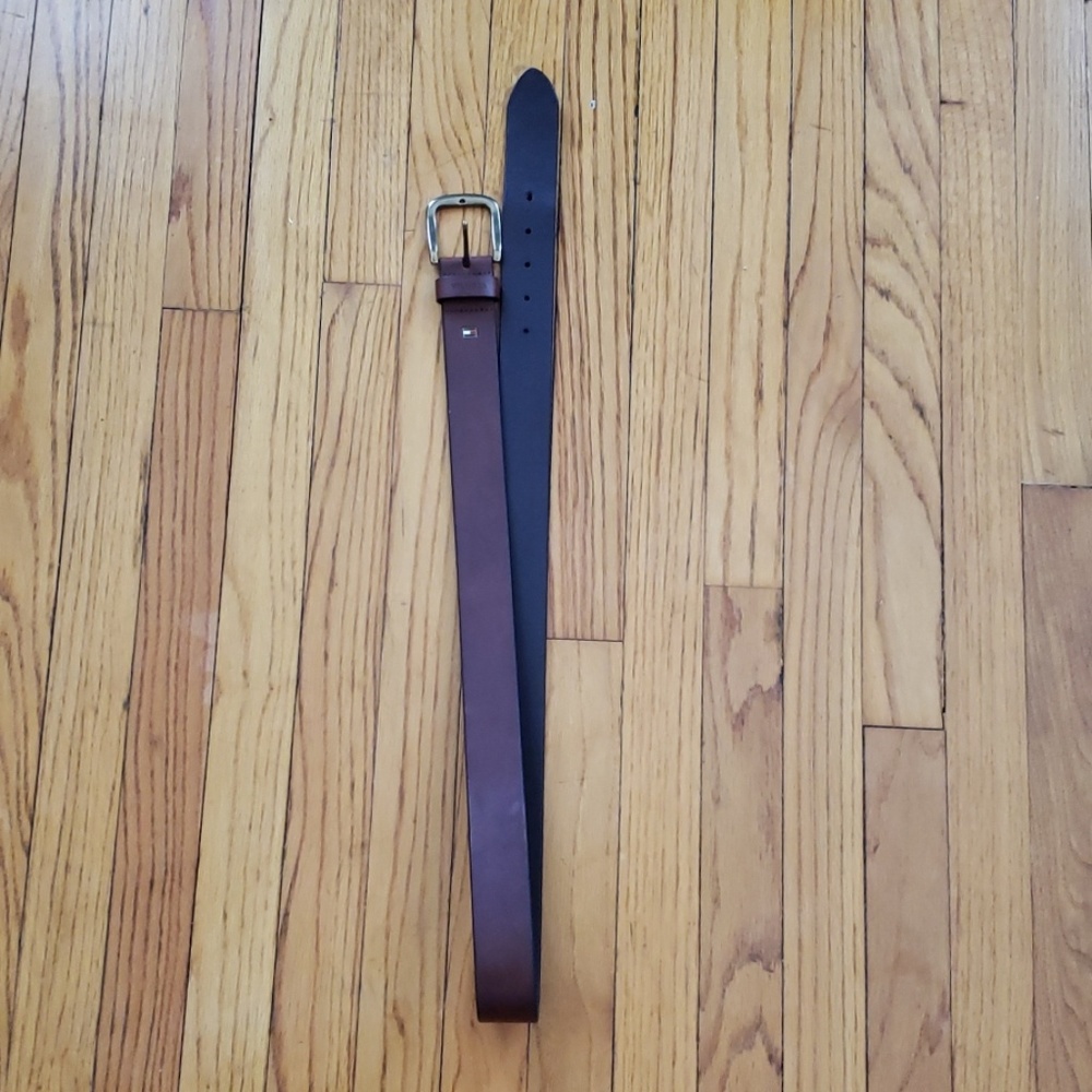 Leather belt